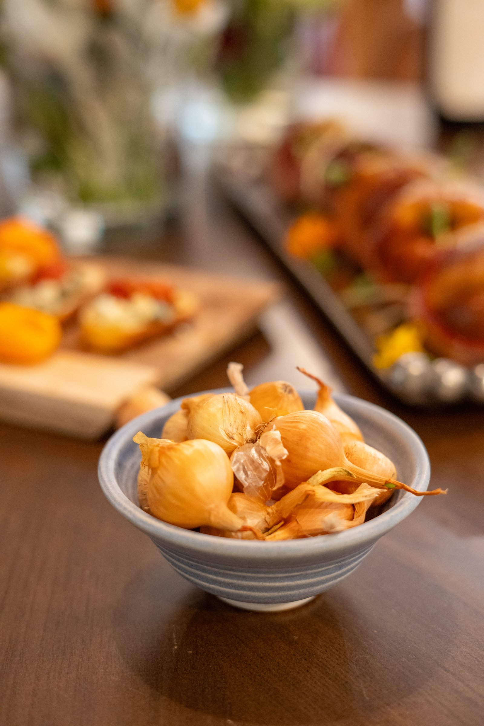 Crafted Comfort gathering and food